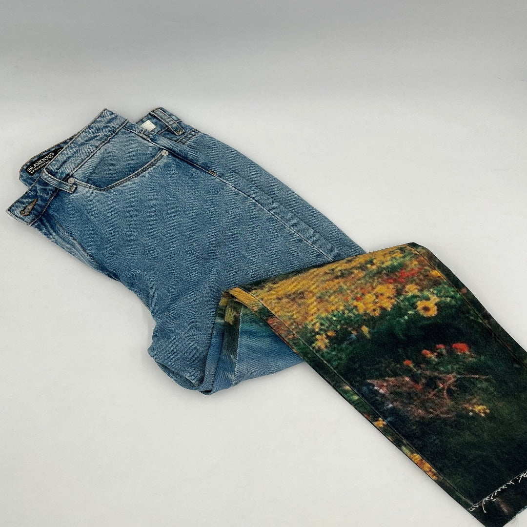 Landscape Flower Jeans