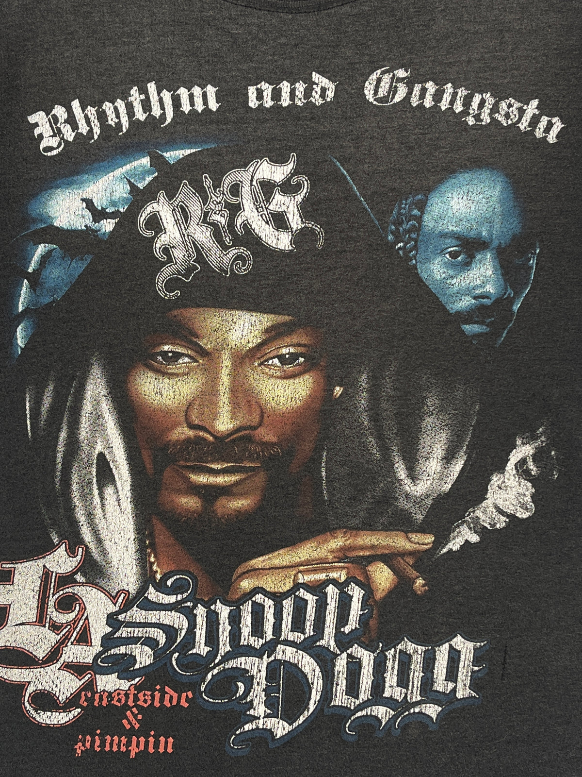 Snoop Dogg Rythm and Gangsta Vintage Tee