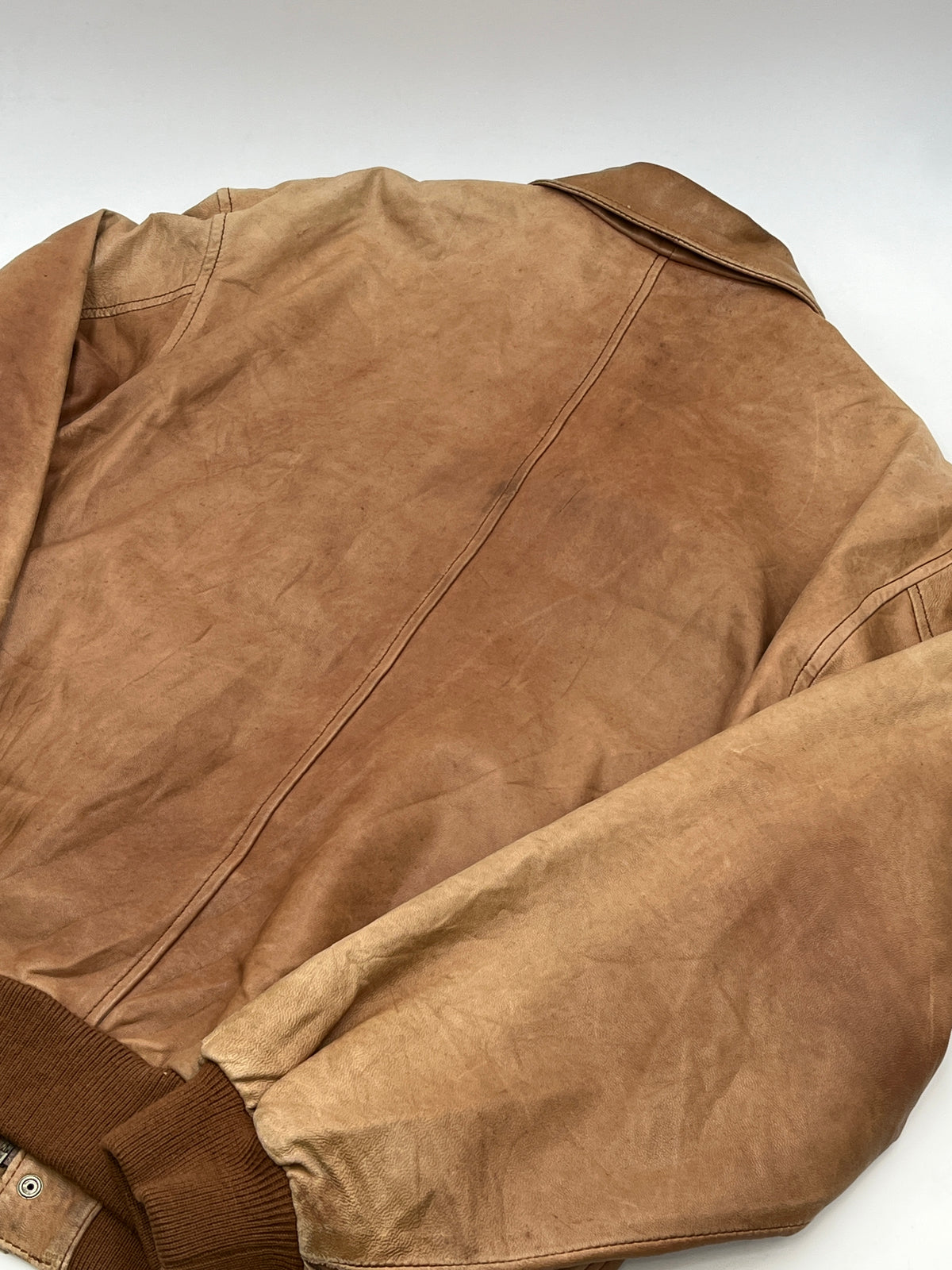 Banana Republic Light Brown Vintage Leather Jacket