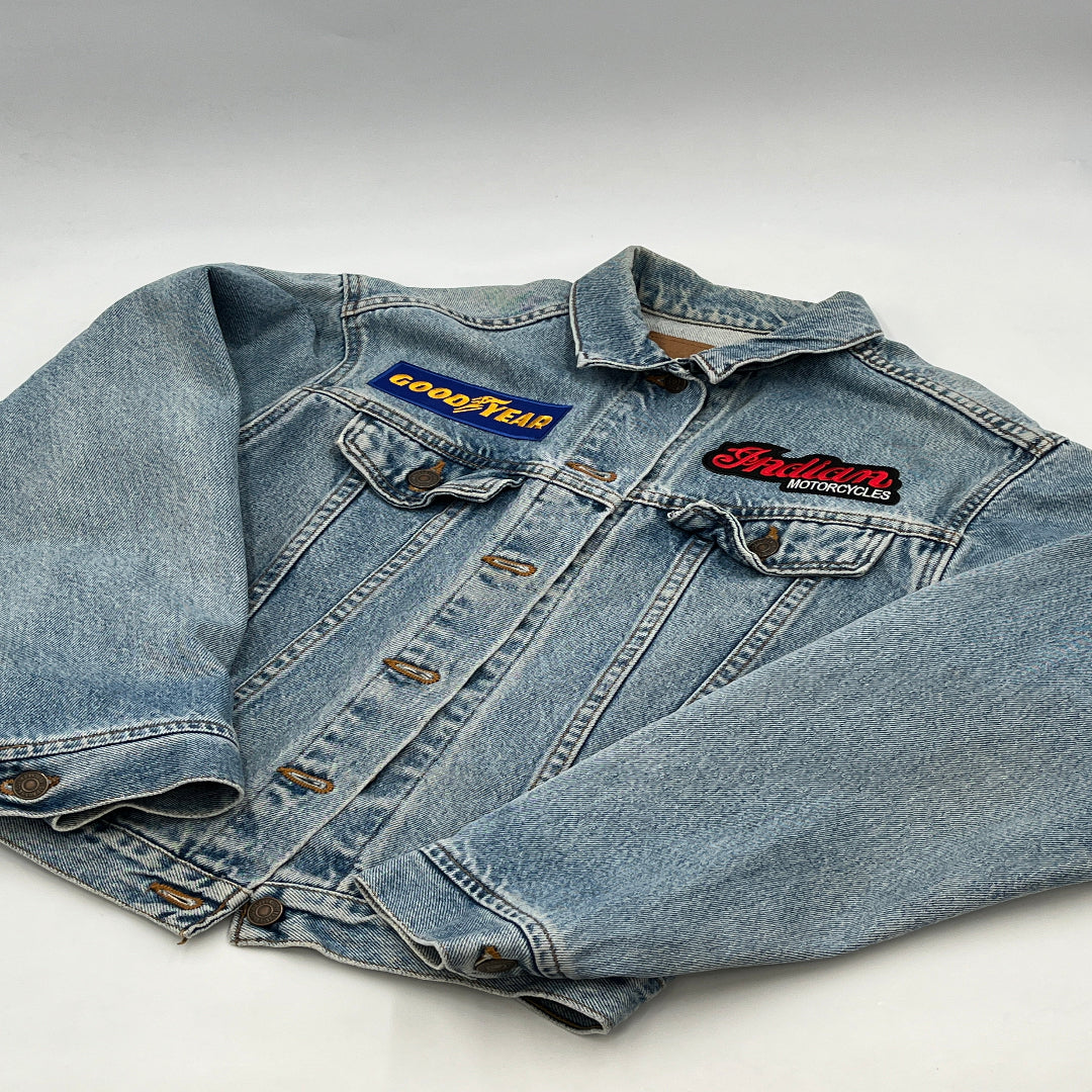 Vintage Levis Denim Patched Jacket