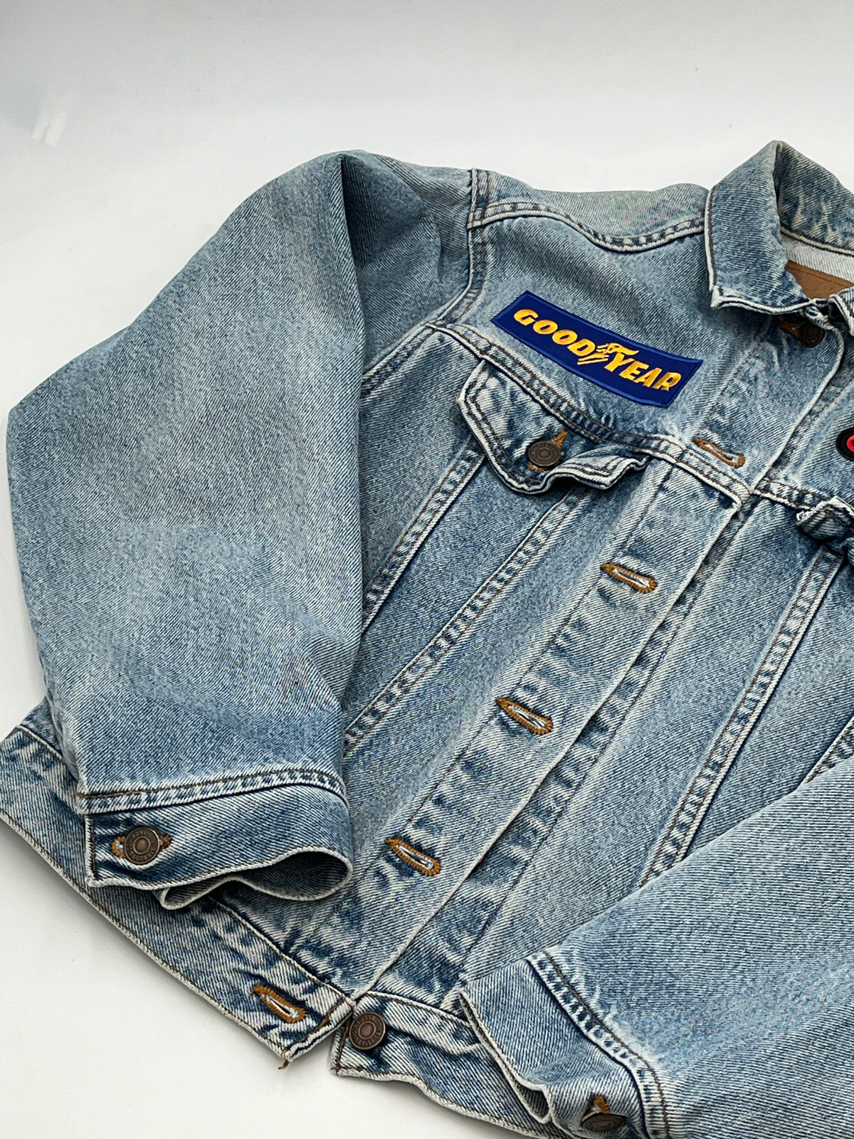 Vintage Levis Denim Patched Jacket