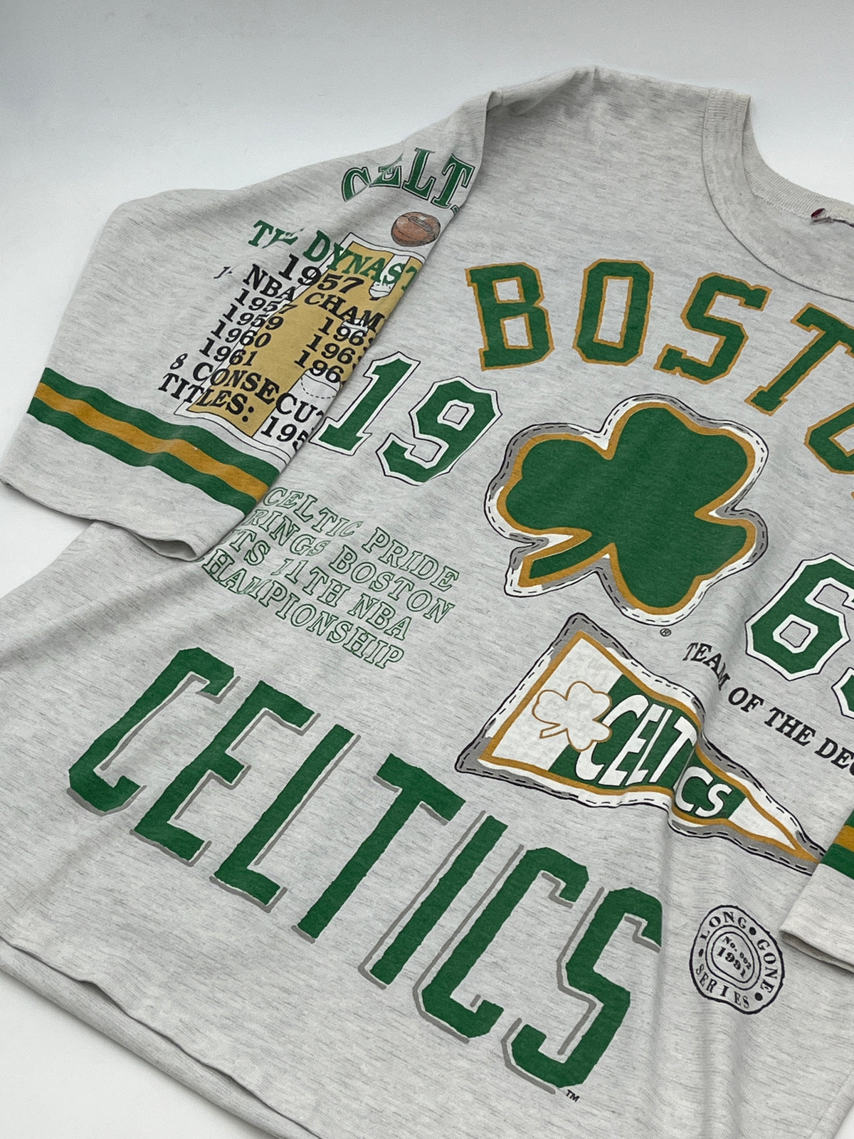 Vintage 3/4 Sleeve Celtics Championship Tee