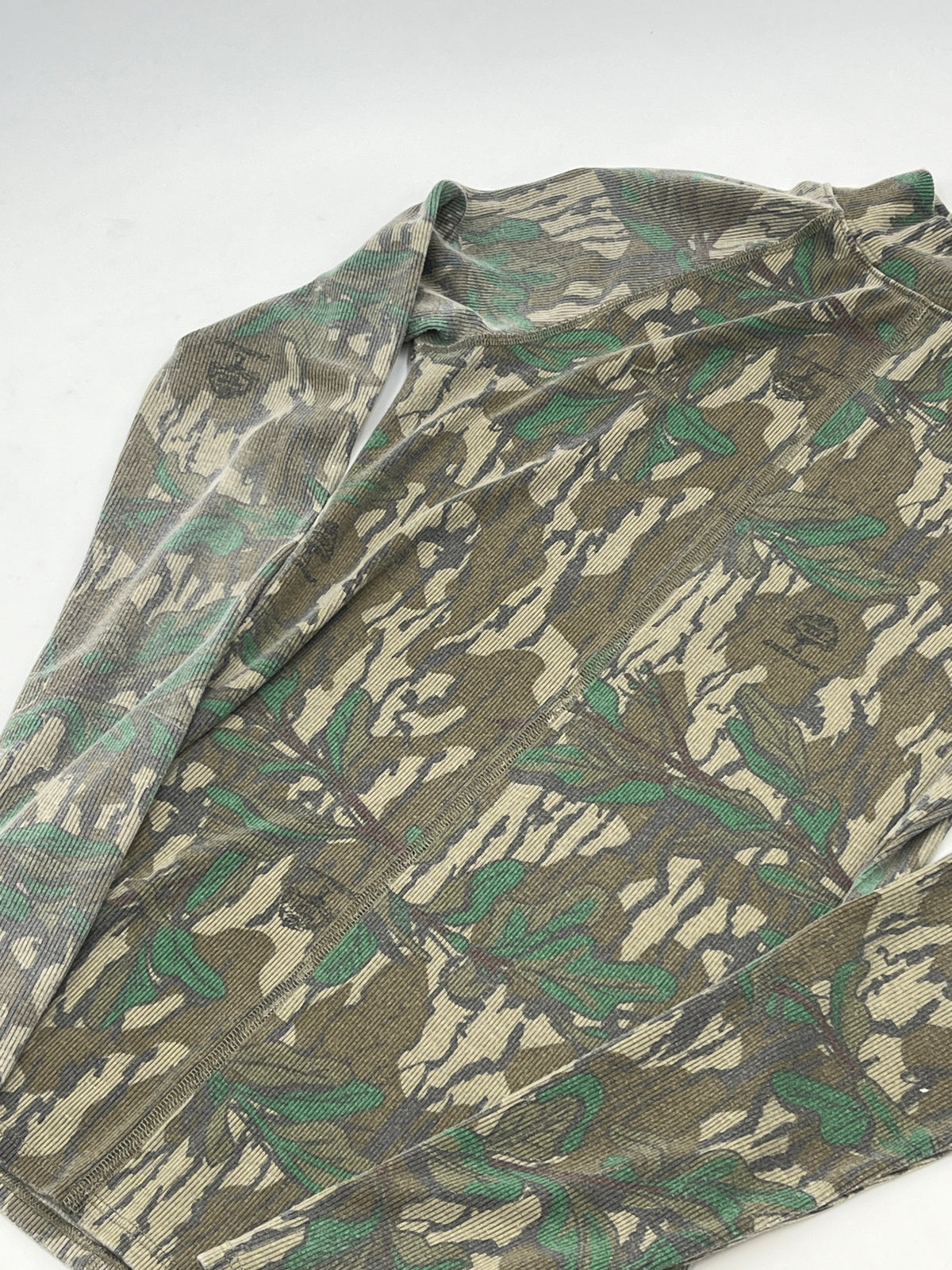 Mossy Oak Camo Fitted Mock Neck