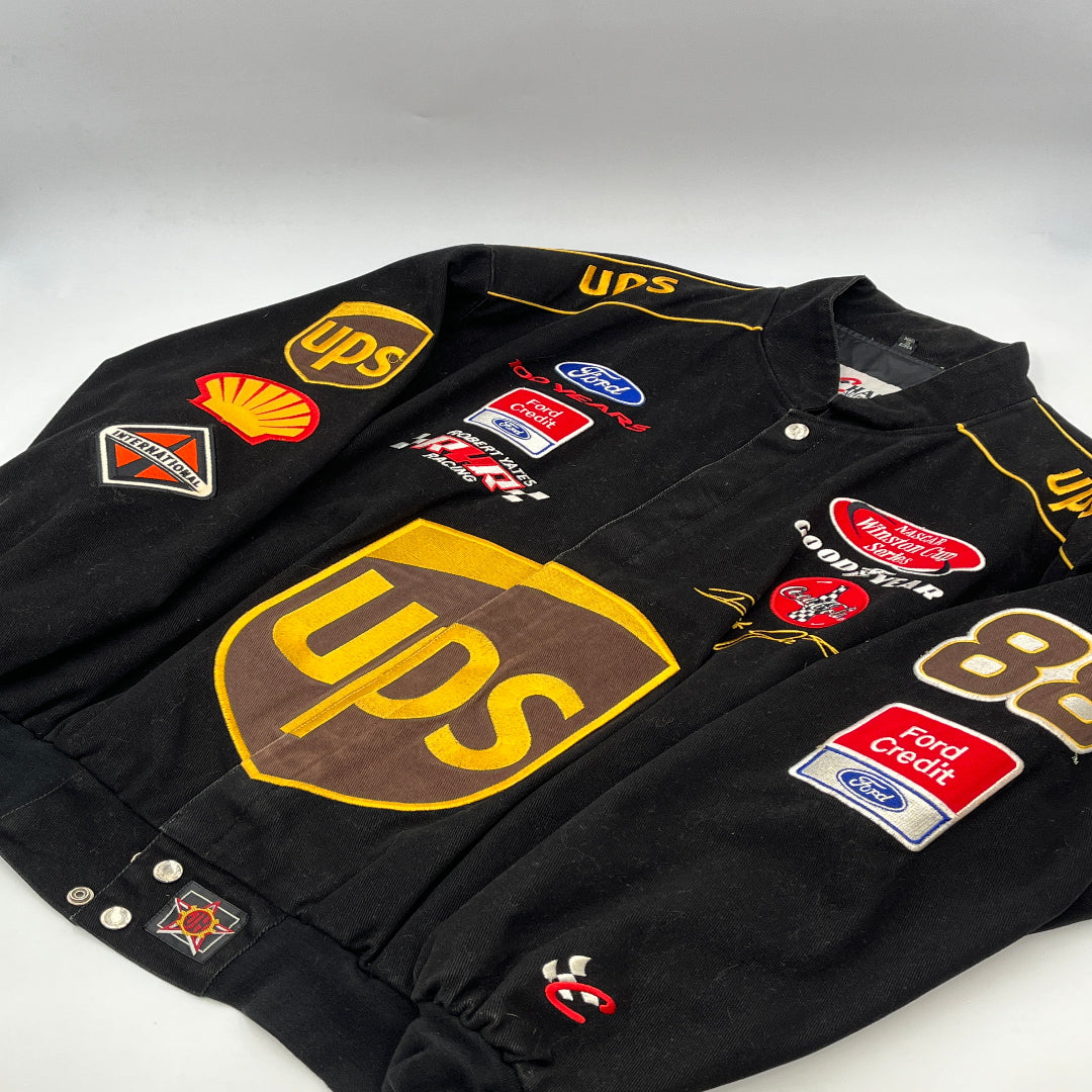 Black UPS Nascar Jacket