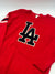 Red Pinstriped LA Sweater