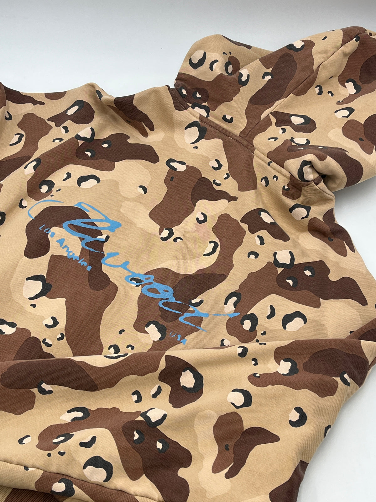 Elwood Camo Cropped Hoodie