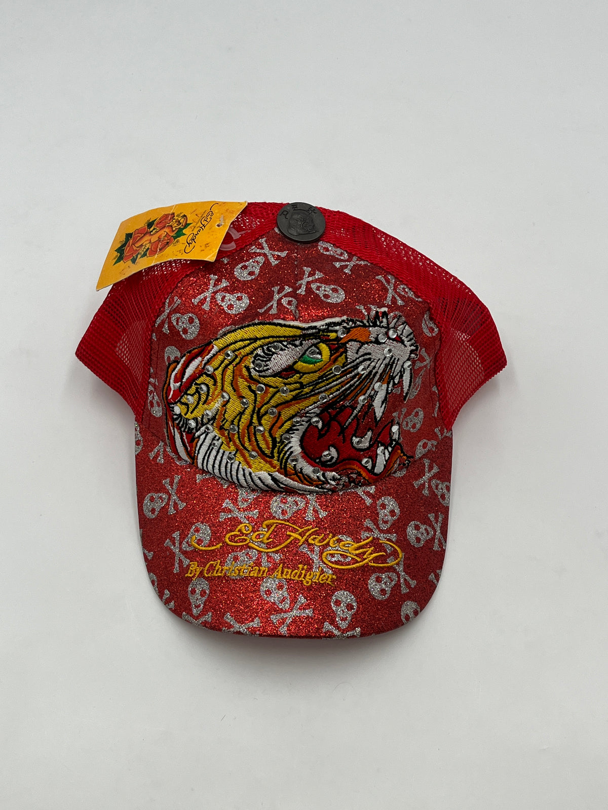 Vintage Ed Hardy Rhinestoned Hat