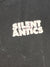 Silent Antics Black White Logo Tee