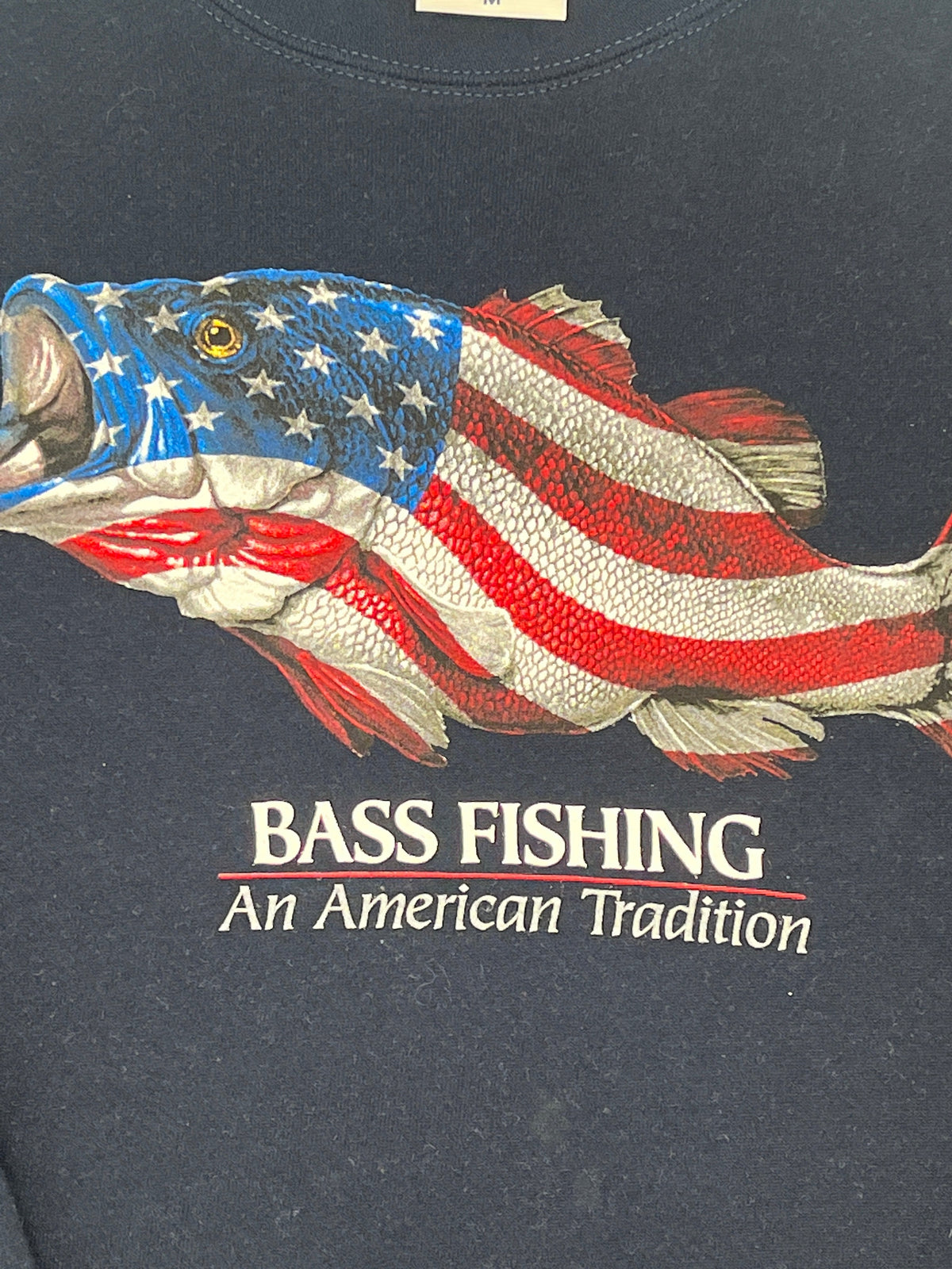 Bass Fishing Vintage Crewneck