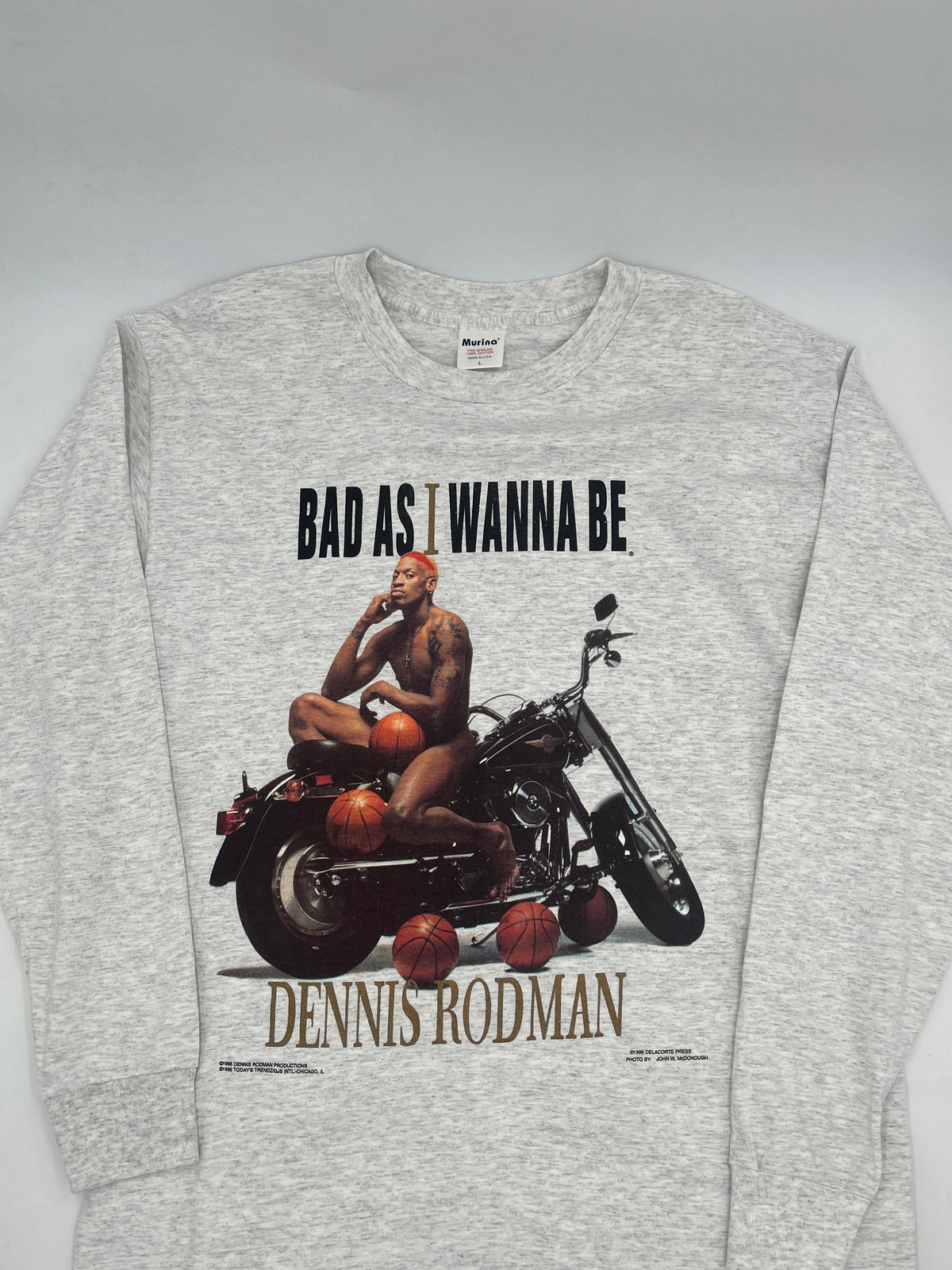 Dennis Rodman Vintage Bad as I Wanna Be Tee