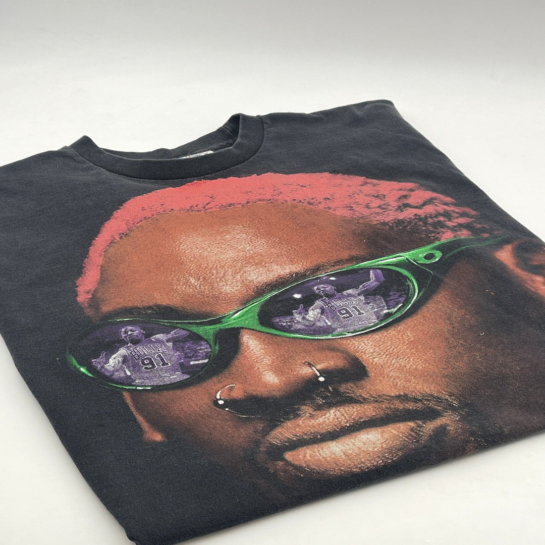 Dennis Rodman Full Front and Back Tee