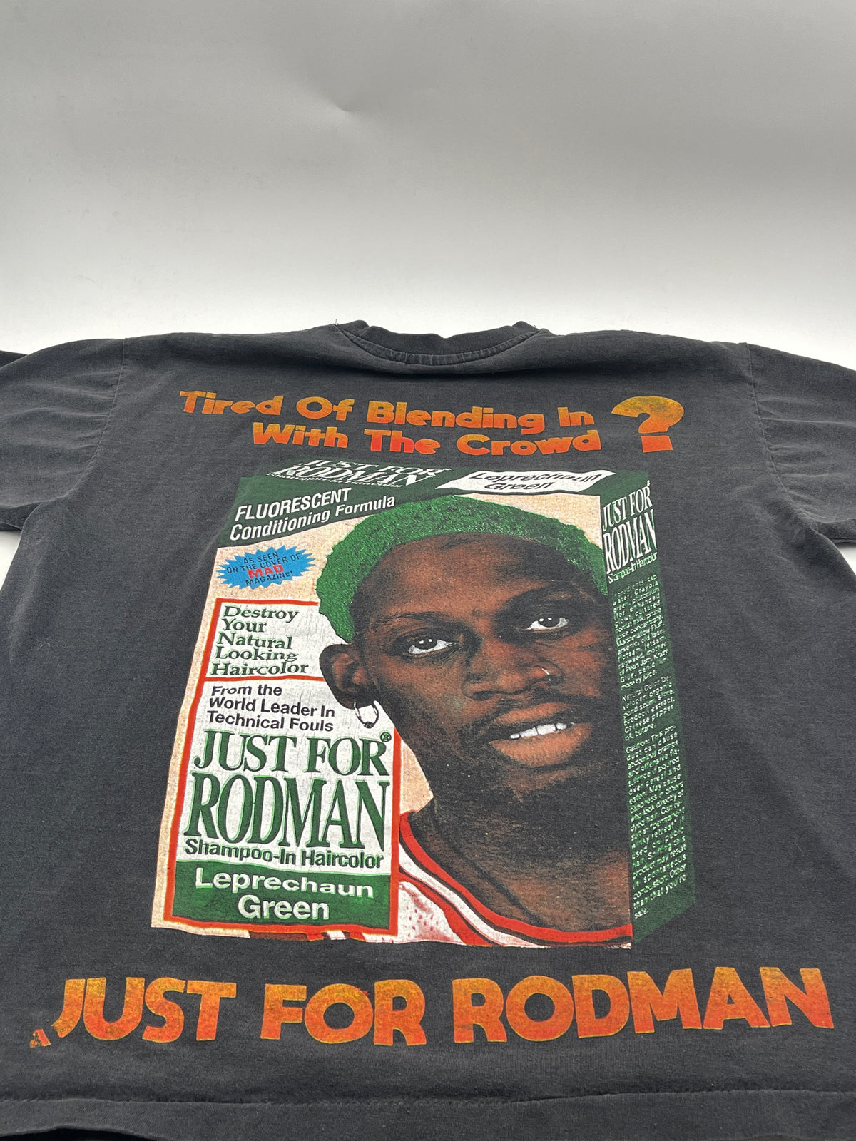 Dennis Rodman Full Front and Back Tee