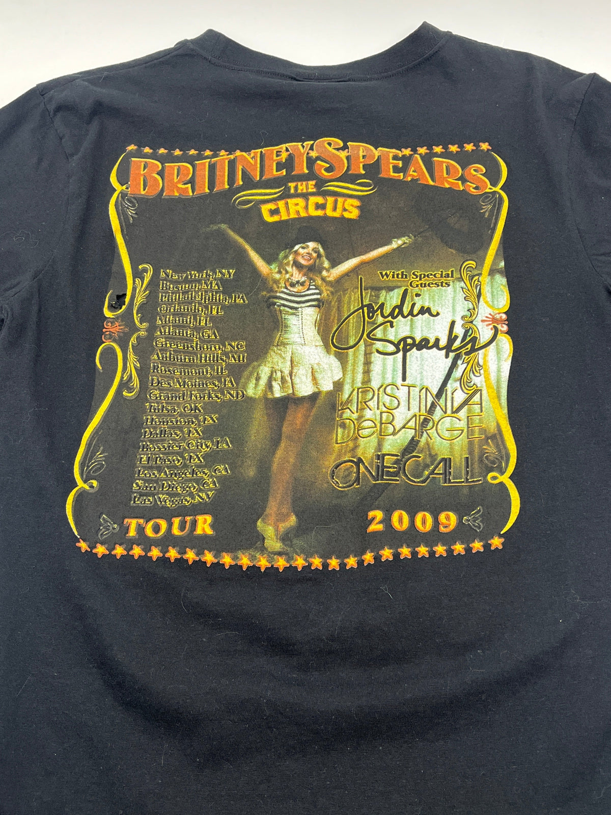 Britney Spears 2009 Circus Tour Tee