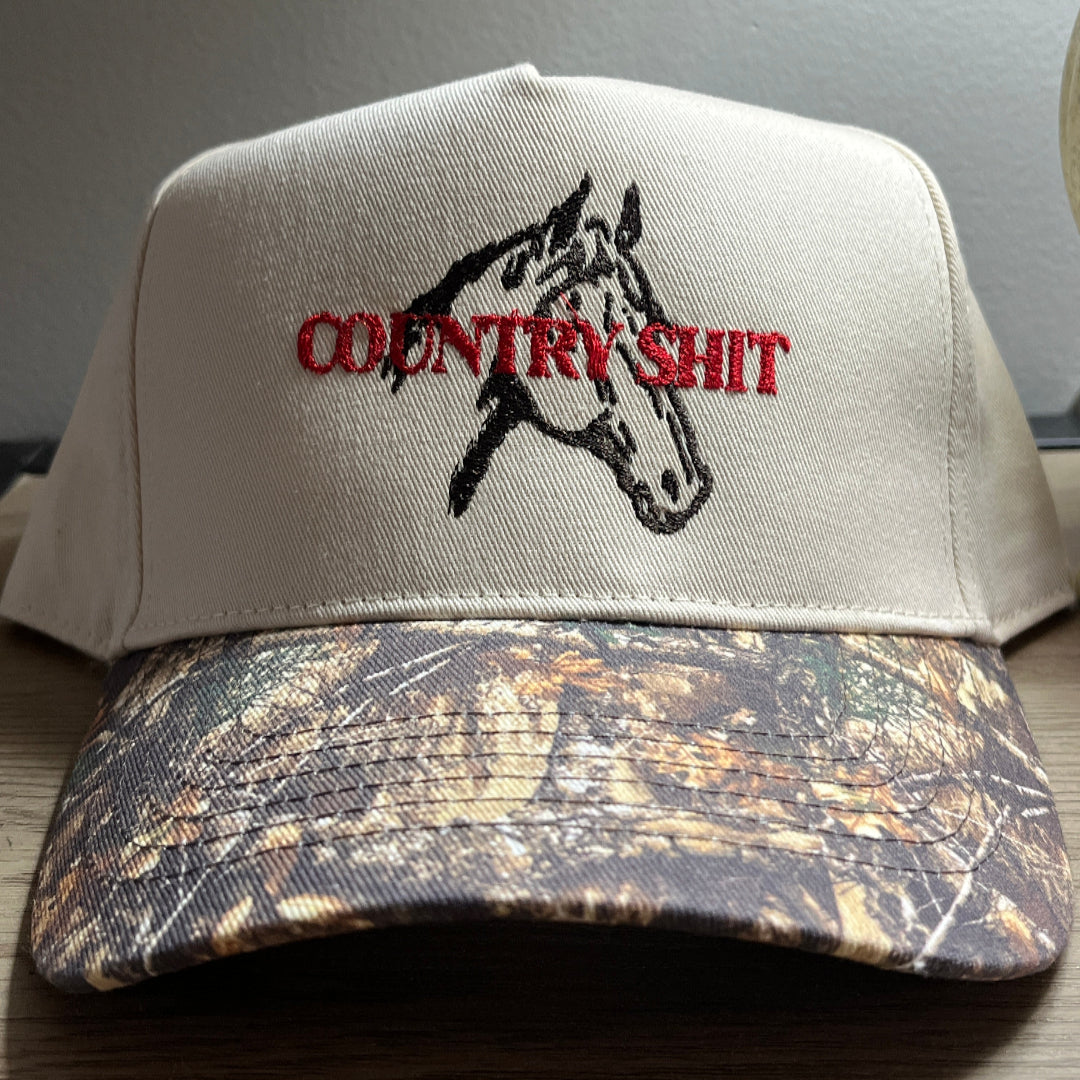 Brother Gee X Hannah Ladd "Country Shit" Red Hat