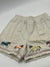 Tan Embroidered Horse Shorts