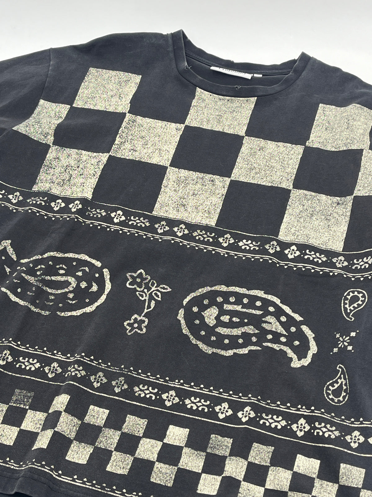 Profound Checkered Paisley Tee