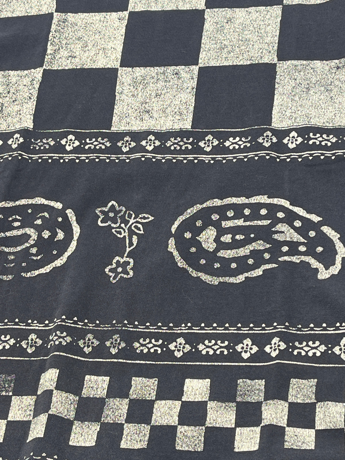 Profound Checkered Paisley Tee