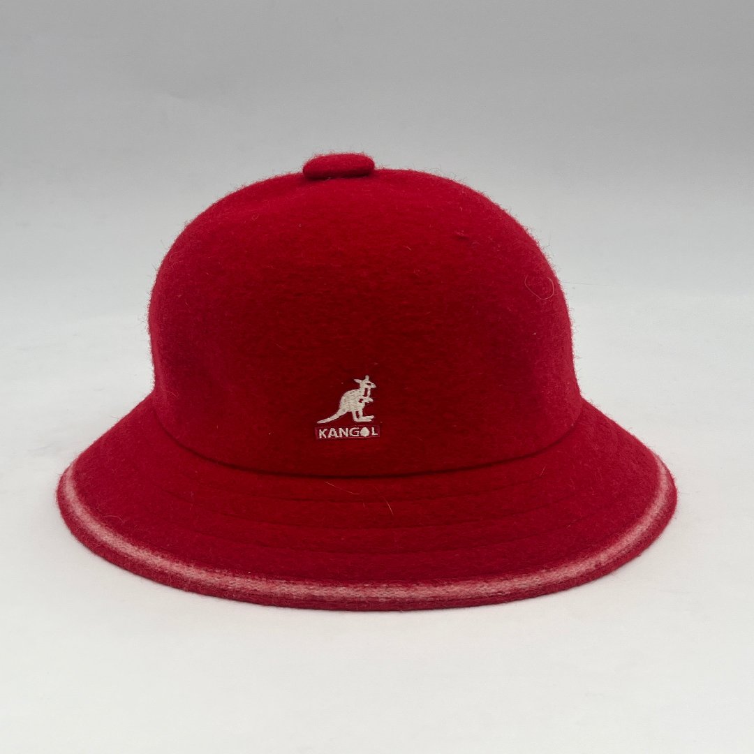 Vintage Kangol Red Bucket Hat