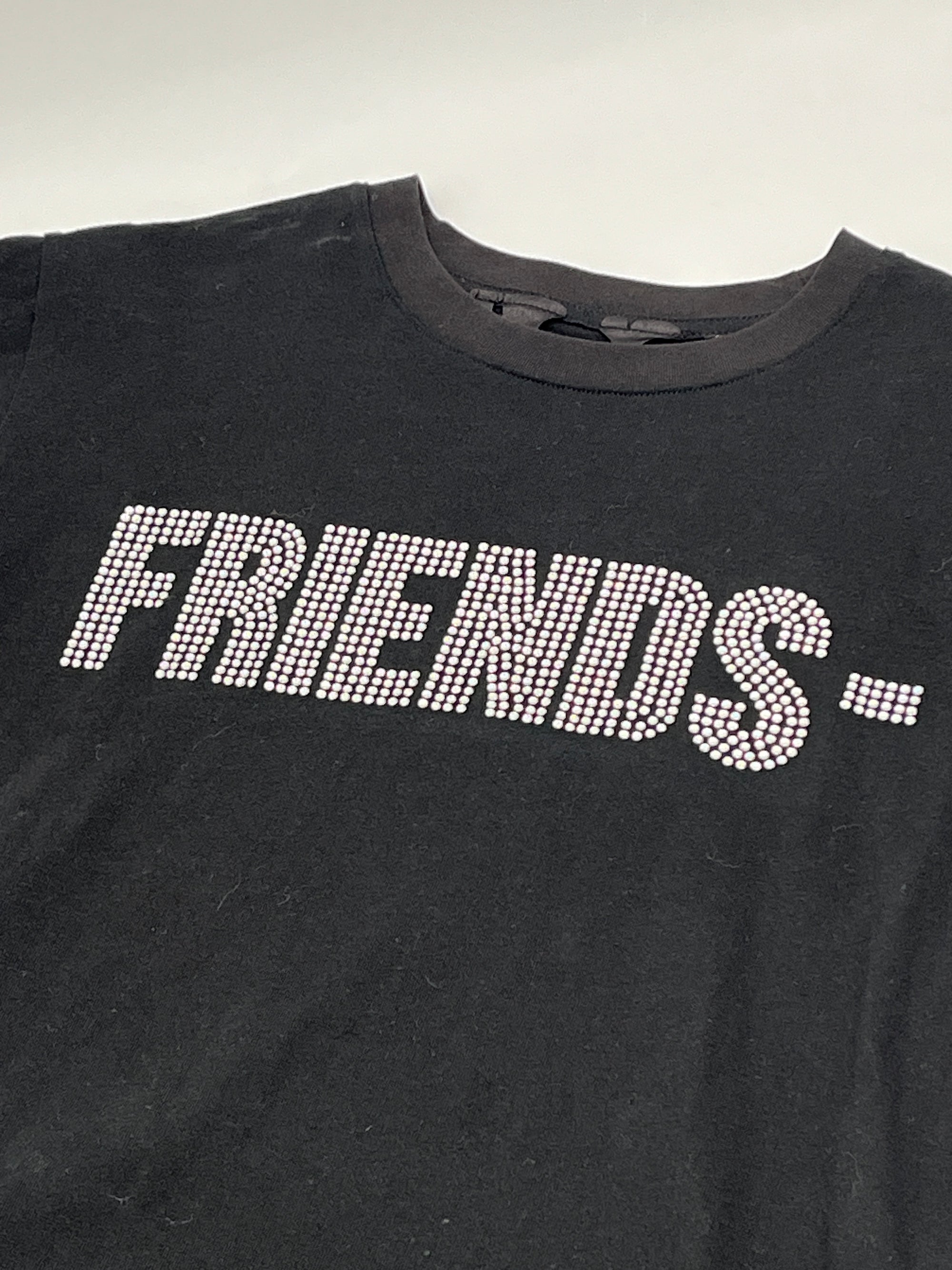 Vlone friends rhinestone shops tee