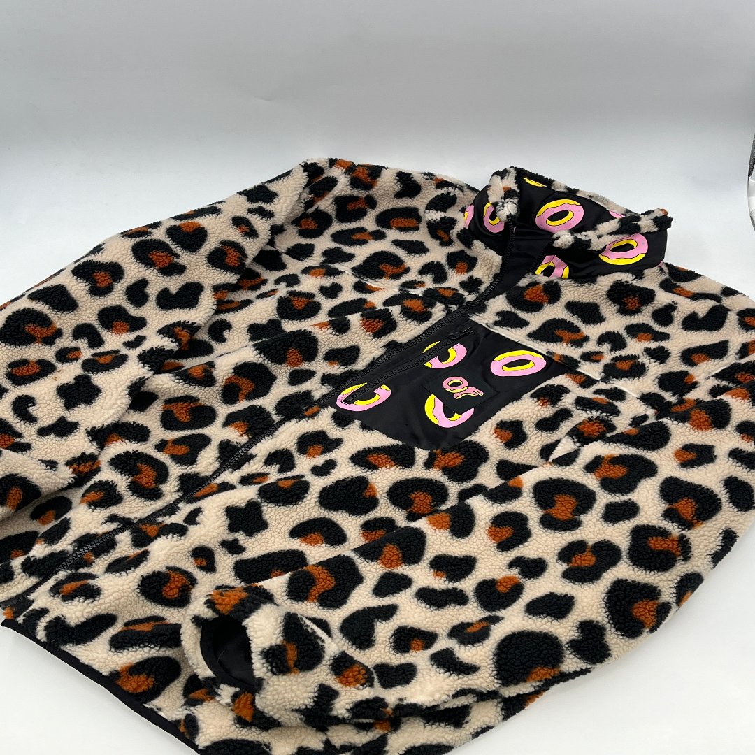 Odd future cheetah print hoodie on sale