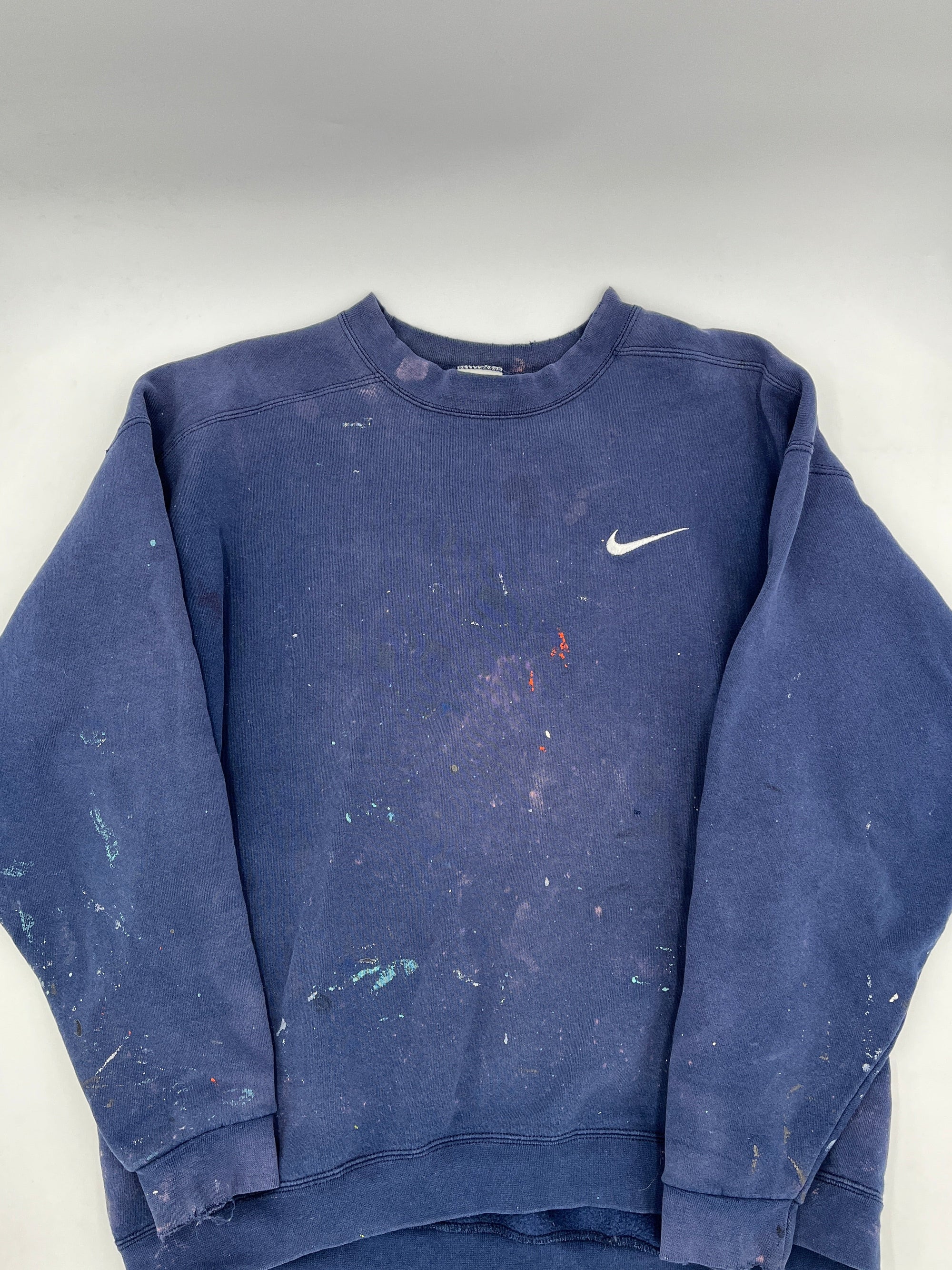 Vintage nike crewneck discount navy